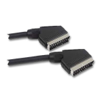 Schwaiger SCA7121 533 SCART-kabel 2 m SCART (21-pin) Zwart