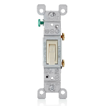 Leviton 1451-2T electrical switch Toggle switch 1P Almond