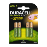 Duracell Rechargeable Plus AAA Rechargeable battery Nickel-Metal Hydride (NiMH)