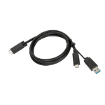 Targus ACC1135GLX USB cable USB 3.2 Gen 1 (3.1 Gen 1) 1.8 m USB C 10 Gbit/s Black