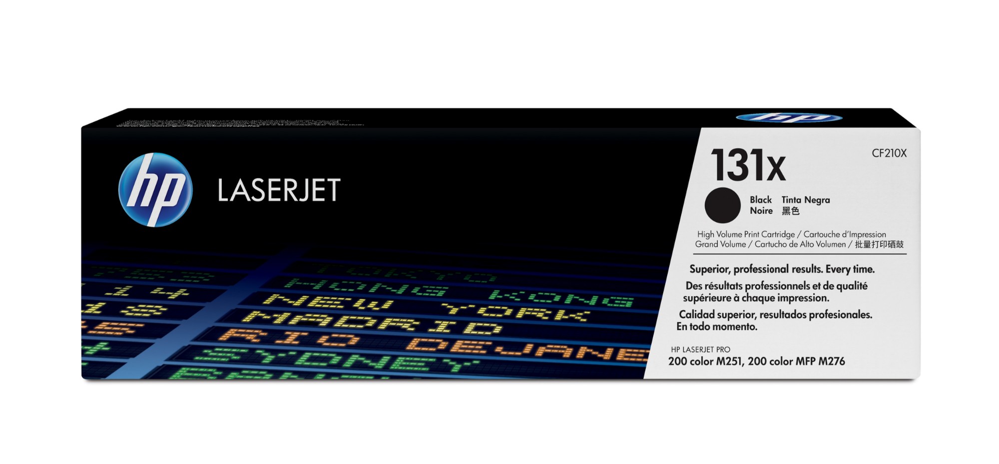 HP 131X Black High Yield Laserjet Toner Cartridge CF210X