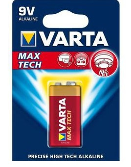 EU Product - Batterie LONGLIFE Max Power (MAX TECH) 9V  Block  1St. thumbnail