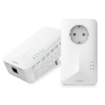 Strong POWERL1000DUOWIFIEUV2 1000 Mbit/s Ethernet LAN Wi-Fi White 2 pc(s)