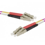 Hypertec 393179-HY InfiniBand/fibre optic cable 0.5 m LC OM4 Pink