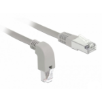 DeLOCK 85874 netwerkkabel Grijs 1 m Cat6a S/FTP (S-STP)