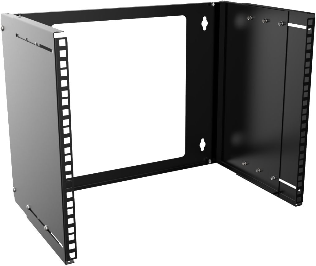 Lanview Black Rar220bl Rack Cabinet 10U Wall Mounted Rack