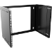 Lanview RAR220BL rack cabinet 10U Wall mounted rack Black