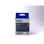 Epson Label Cartridge Satin Ribbon LK-4HKK, goud/marineblauw 12 mm (5 m)