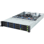 GIGABYTE R263-Z34-AAC1 LGA 6096 Rack (2U) Zwart, Staal
