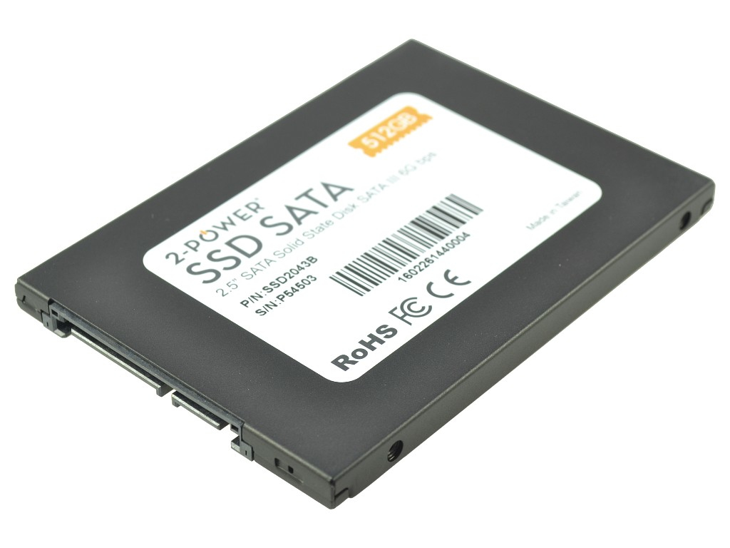 Image of 2-Power 512GB SSD 2.5 SATA 6Gbps 7mm