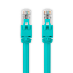 Rocstor Y10C592-AQ networking cable Aqua color 59.1" (1.5 m) Cat6a S/UTP (STP)