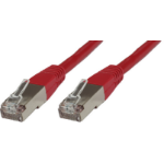 Microconnect STP60025R networking cable Red 0.25 m Cat6 F/UTP (FTP)