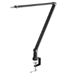 LogiLink Microphone Boom Arm Stand, black