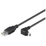 Microconnect USBAMB52A USB cable 1.8 m USB 2.0 USB A Mini-USB B Black