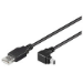 Microconnect USBAMB52A USB cable 1.8 m USB 2.0 USB A Mini-USB B Black