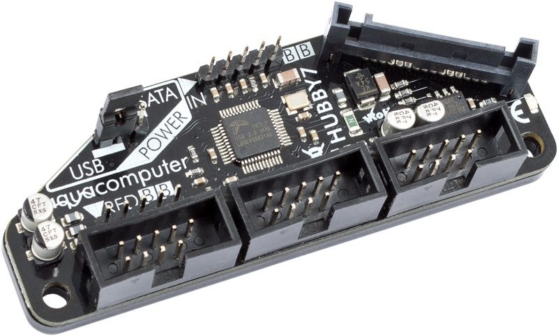 Aqua Computer HUBBY7 interface cards/adapter Internal USB 2.0