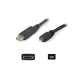 AddOn Networks HDMI to microHDMI, m/m, 1m HDMI cable 39.4" (1 m) HDMI Type A (Standard) HDMI Type D (Micro) Black