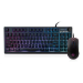 iogear GKM601 keyboard Mouse included Gaming USB QWERTY English Black