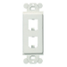 Panduit CFG2WH socket-outlet White