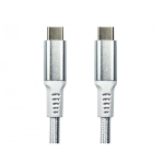Cables Direct NLMOB-901BDWT USB cable 1 m USB 3.2 Gen 2 (3.1 Gen 2) USB C White