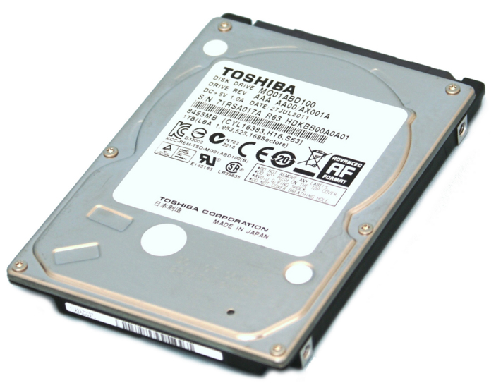 Toshiba 1Tb 2.5'' Internal Hard Drive 5400 Rpm 8 Mb 2.5"