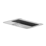 HP 783051-051 laptop reserve-onderdeel Behuizingsvoet + toetsenbord