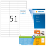 HERMA 4611 printeretiket Wit Zelfklevend printerlabel