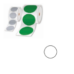 Brother LTZ12050FPEL self-adhesive label Circle White