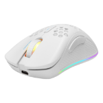 Deltaco Gaming GAM-120-W muis Gamen Rechtshandig RF Wireless + Bluetooth + USB Type-A Optisch 4800 DPI