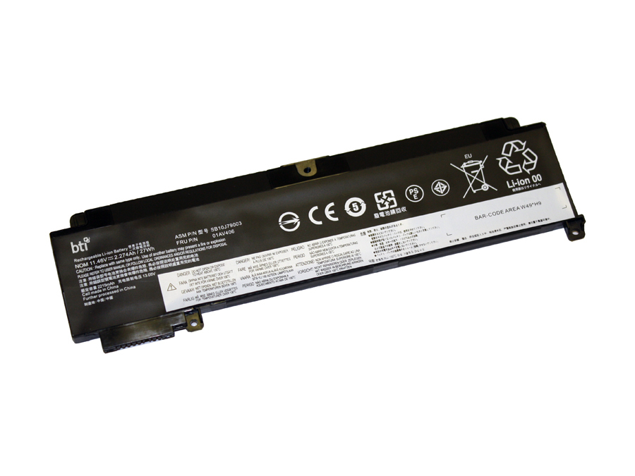 Image of BTI 01AV405- notebook spare part Battery