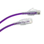 eNet Components C6-PR-SCB-5-ENC networking cable Purple 60" (1.52 m) Cat6 U/UTP (UTP)