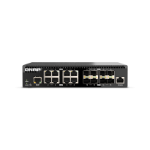 QNAP QNAP QSW-M3216R-8S8T - Switch - Managed - 8 x 100/1000/2.5G/5G/10GBase-T + 8 x 10Gb Ethernet SFP+ - rack-mountable