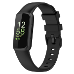 Fitbit EU Product - Inspire 3 Silicone watch strap - Black