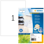 HERMA 10738 printeretiket Wit Zelfklevend printerlabel