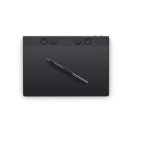 Wacom INTUOS PRO MEDIUM graphic tablet Black 5080 lpi 291 x 206 mm USB/Bluetooth
