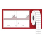 CAPTURE Split Label 104 x 30mm, Core