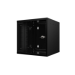 Lanview RSM06U30MNBL rack cabinet 6U Wall mounted rack Black