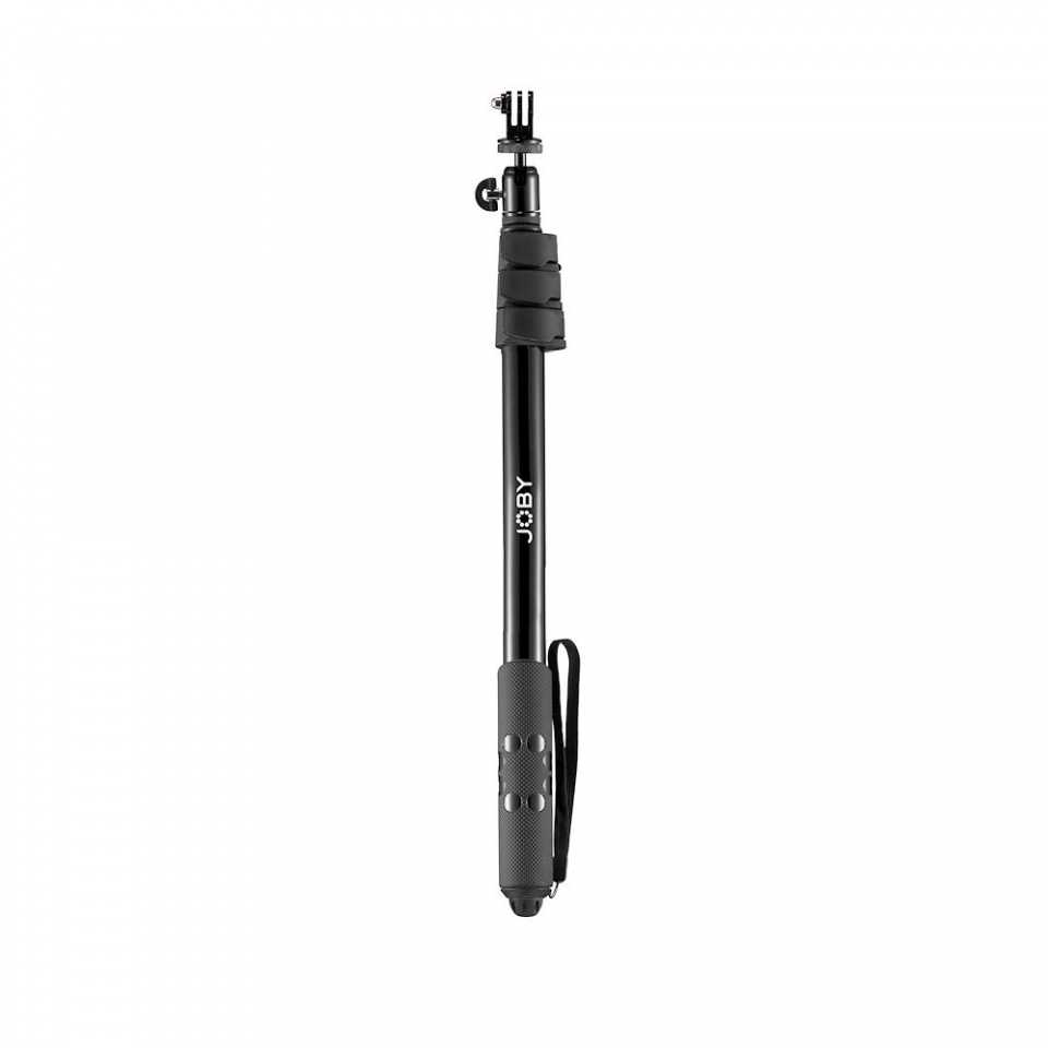 Joby Compact 2-in-1 MonoPod 1/4" Gjuten aluminium, Plast, Gummi, Stål Svart