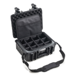 B&W Cases PP.166.TEX Hard case Black Polypropylene (PP)