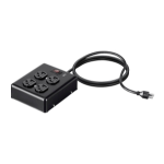 Monoprice 35099 surge protector Black 4 AC outlet(s) 120 V 70.9" (1.8 m)