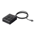 Monoprice 35099 surge protector Black 4 AC outlet(s) 120 V 70.9" (1.8 m)