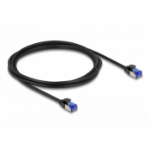 DeLOCK RJ45 Network Cable Cat.6A S/FTP Slim 2 m black