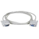 Black Box 6m DB9 serial cable White 236.2" (6 m)