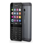 Nokia 230 DS 7.11 cm (2.8") Grey, Silver Feature phone