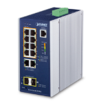 PLANET IGS-4215-8UP2T2S network switch Managed L2/L4 Gigabit Ethernet (10/100/1000) Power over Ethernet (PoE) Aluminium, Blue