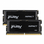 Kingston Technology FURY Impact Black module de mémoire 64 Go 2 x 32 Go DDR5 2400 MHz