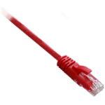 V7 Red Cat6 Unshielded (UTP) Cable RJ45 Male to RJ45 Male 0.3m 1ft