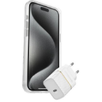 OtterBox Symmetry Series for MagSafe + Premium Glass + Fast Charge Wall Charger Type-C USB-C 30W / iPhone 15 Pro Max