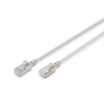 Digitus CAT 6A F-FTP Slim patch cable, 7 m, gray