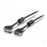 Equip DVI cable digital --> VGA analogue 12 + 5 M/HDB 15M 1,8m Zwart